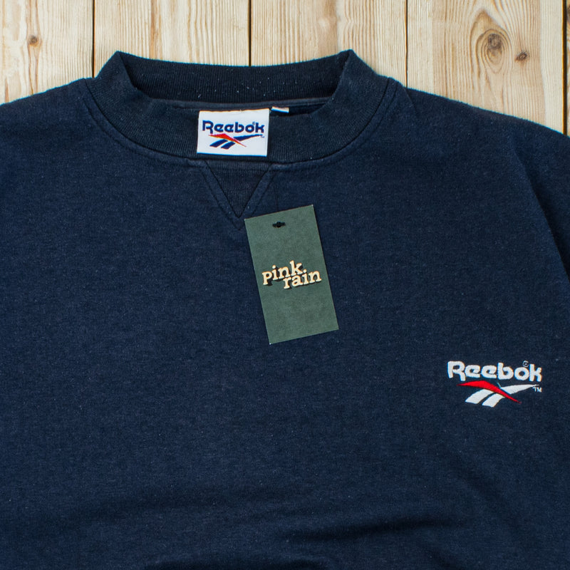 (L) Vintage Reebok Essential Embroidered Sweatshirt