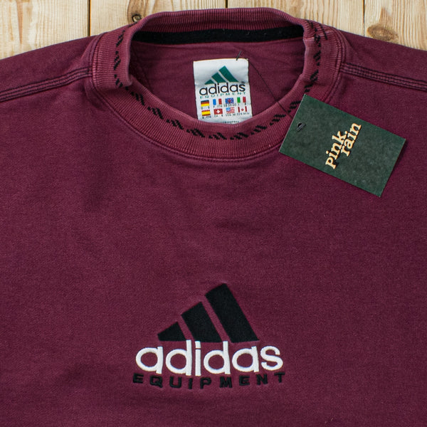 (M) Vintage Adidas Equipment Embroidered Sweatshirt