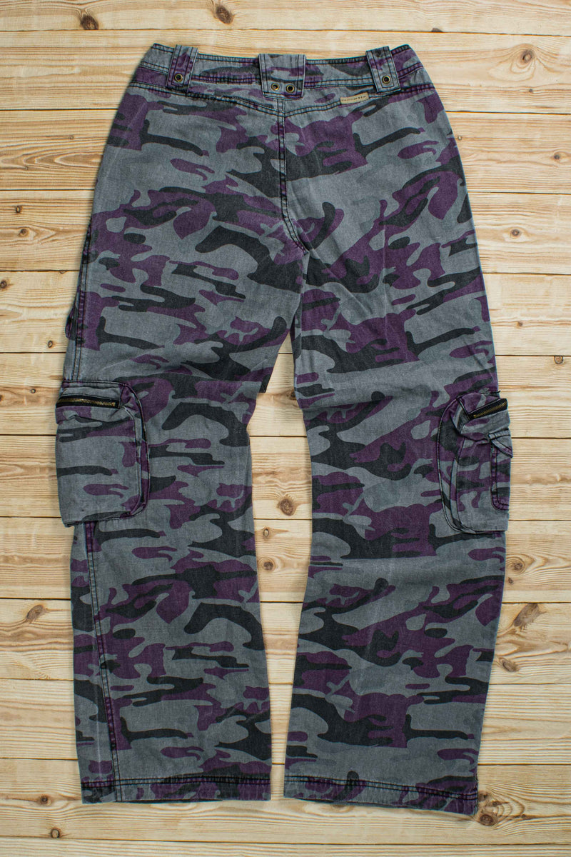 (W32 L34) Vintage Reporter Camo Pants