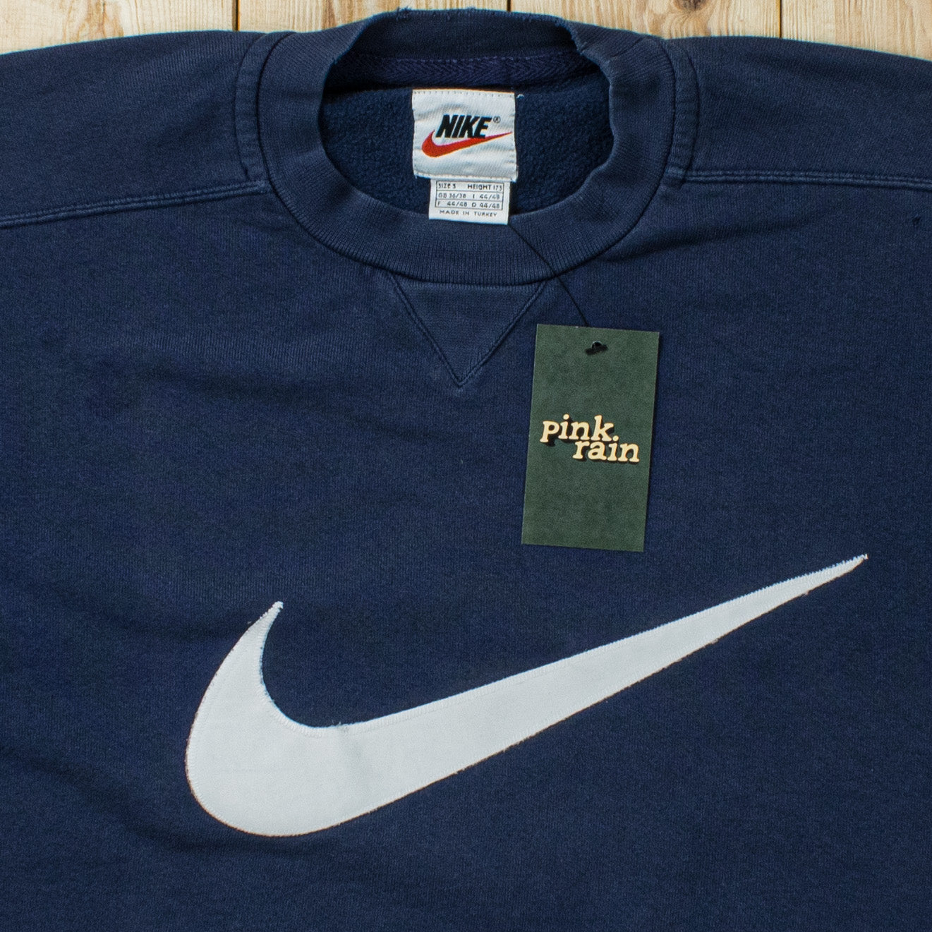 (S) Vintage Nike Swoosh Embroidered Sweatshirt