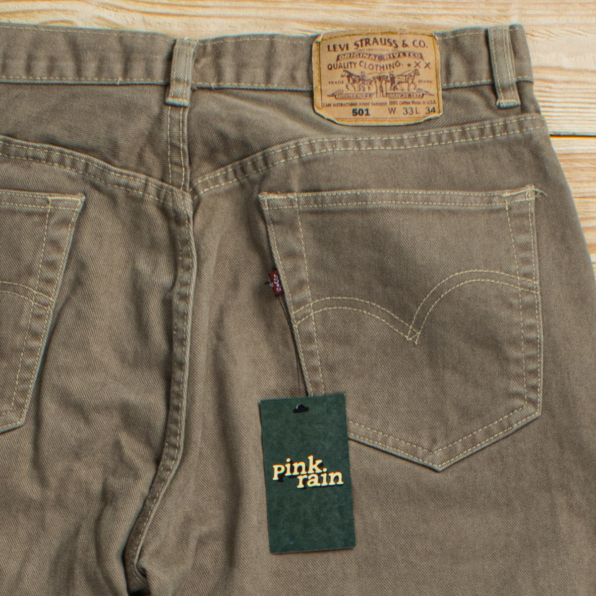 (W33/L34) Vintage Levi's 501 Pants