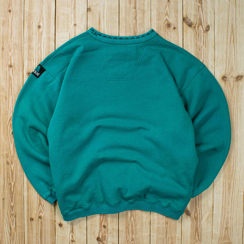 (L) Vintage Adidas Equipment Embroidered Sweatshirt