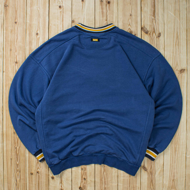 (XL) Vintage Nike Big Swoosh Embroidered Sweatshirt