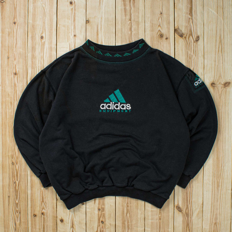 (M) Vintage Adidas Equipment Embroidered Sweatshirt