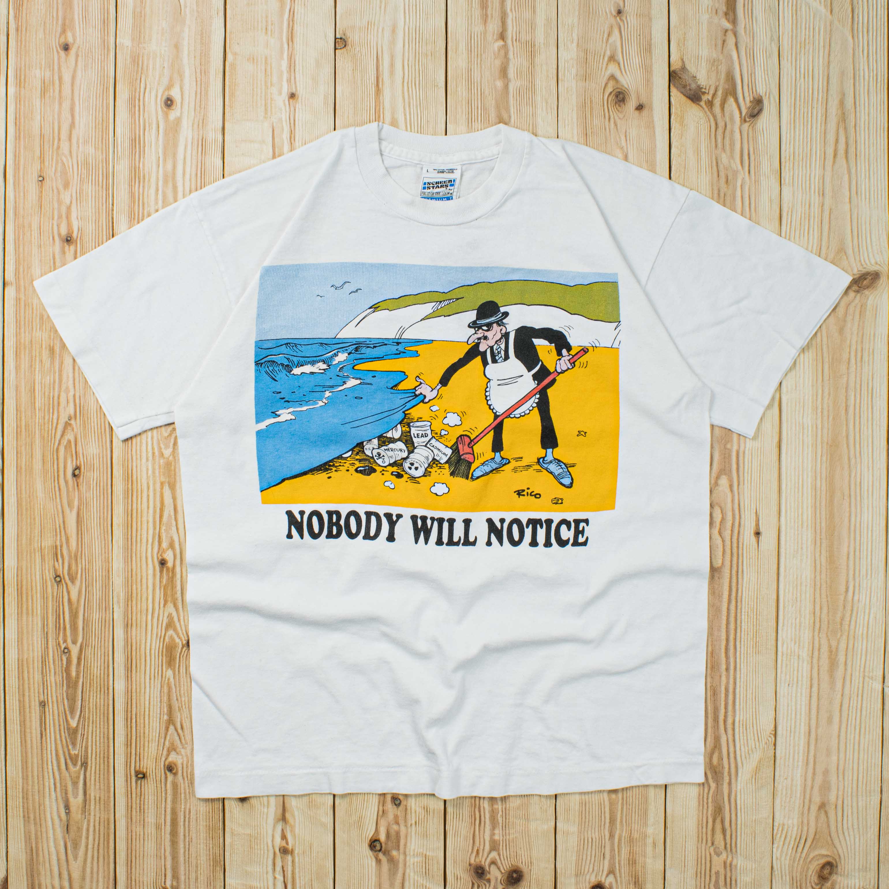 (M) Vintage Nobody Will Notice T-Shirt