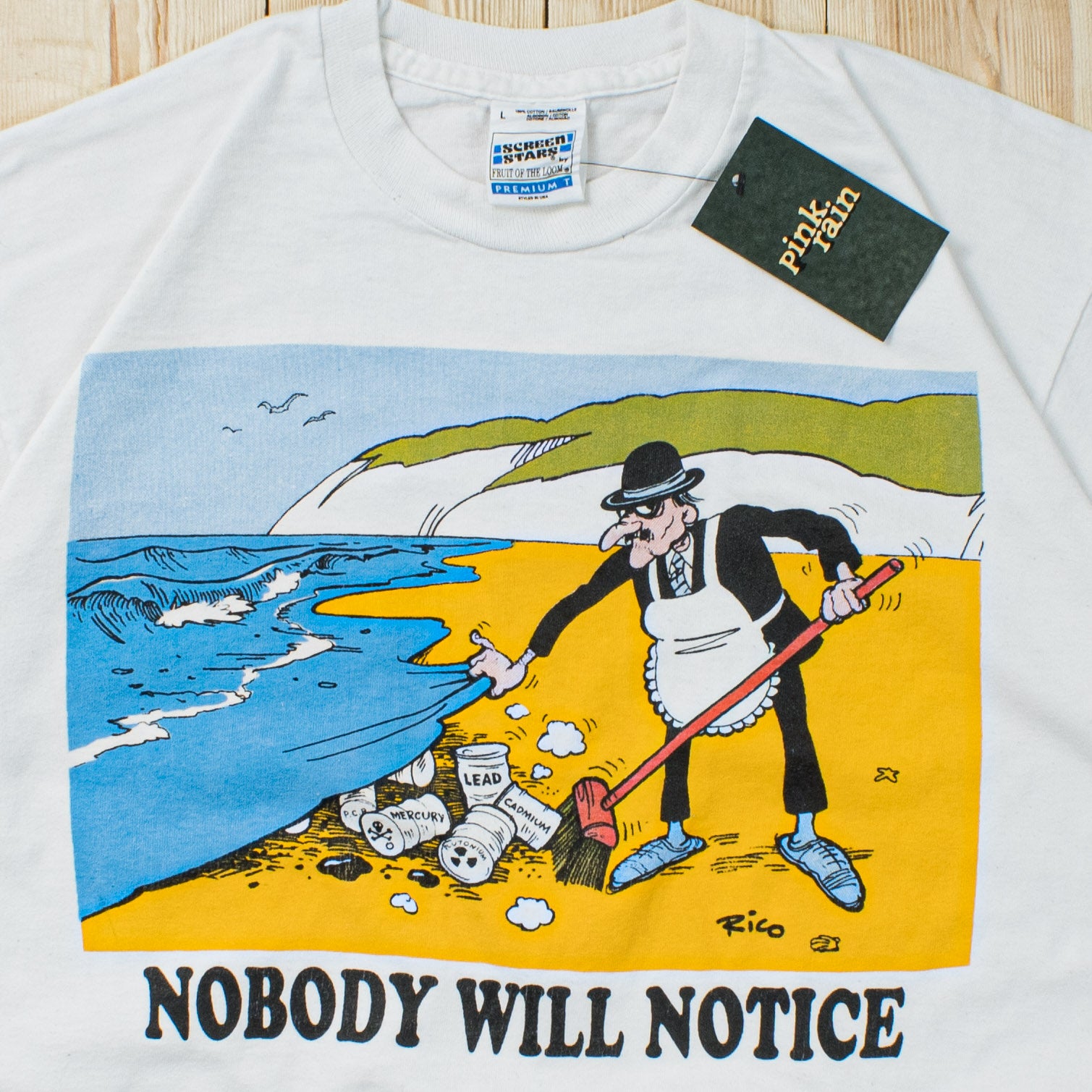 (M) Vintage Nobody Will Notice T-Shirt