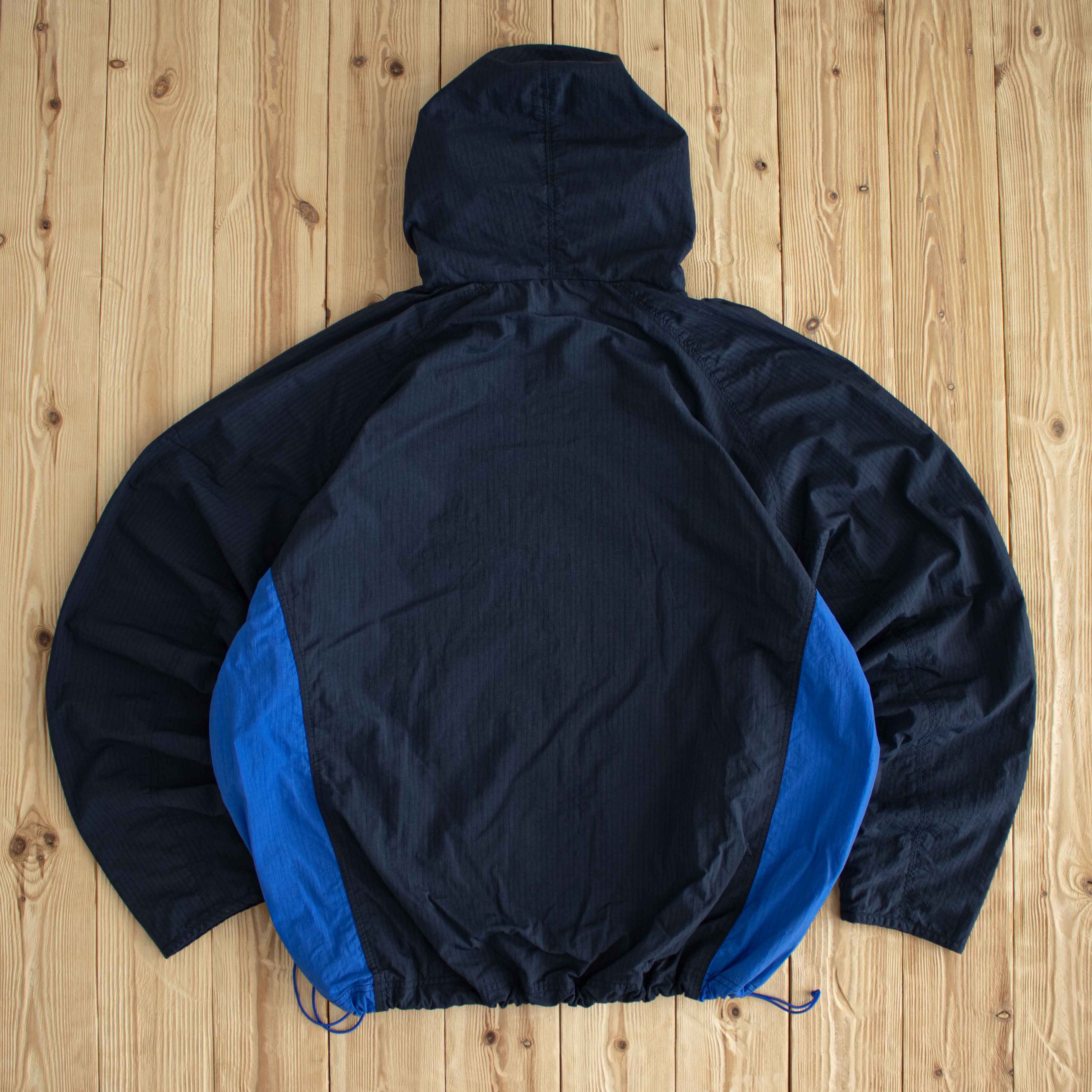 (XL) Adidas Vintage Embroidered Jacket Blue
