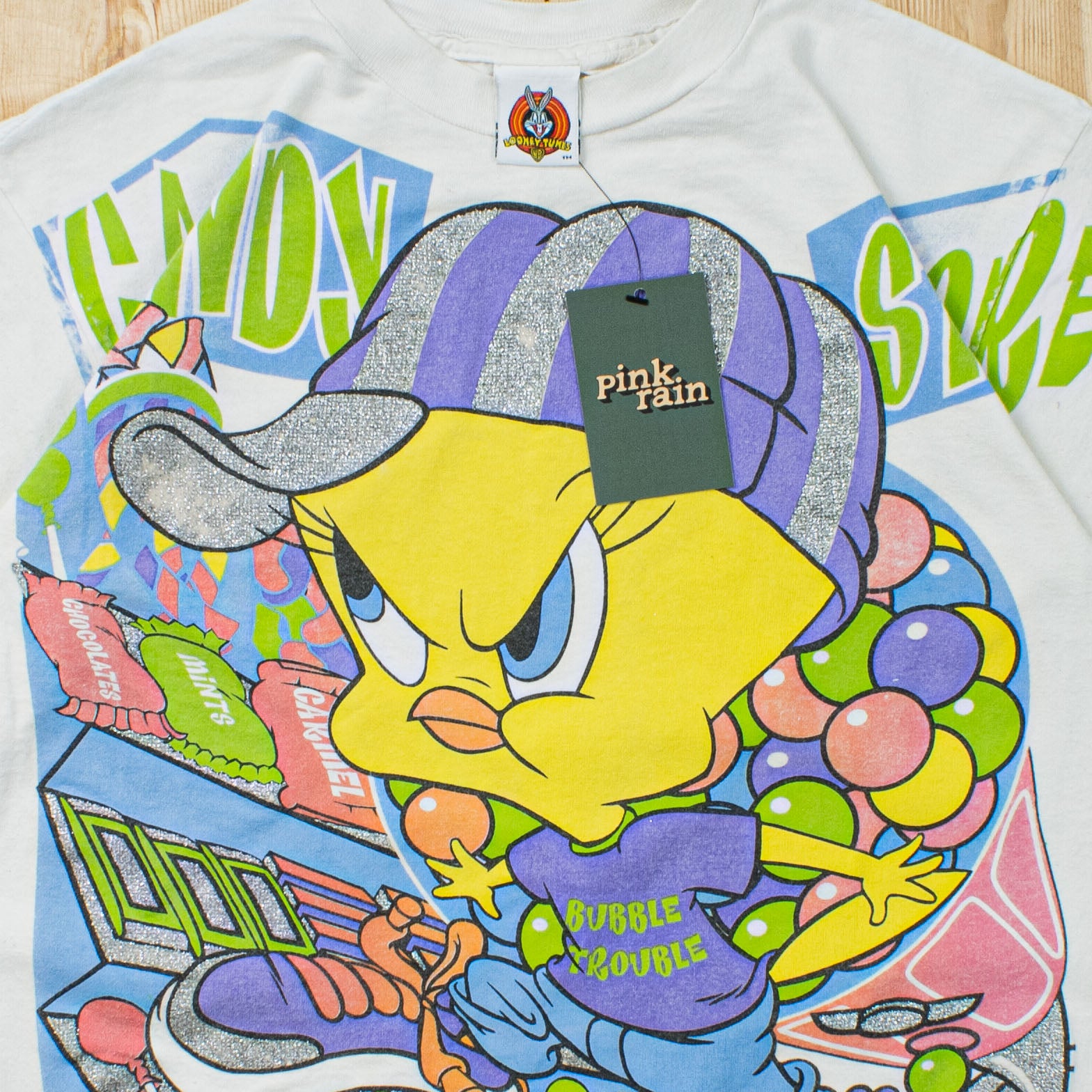 (S) 1996 Tweety Bubble Trouble T-Shirt