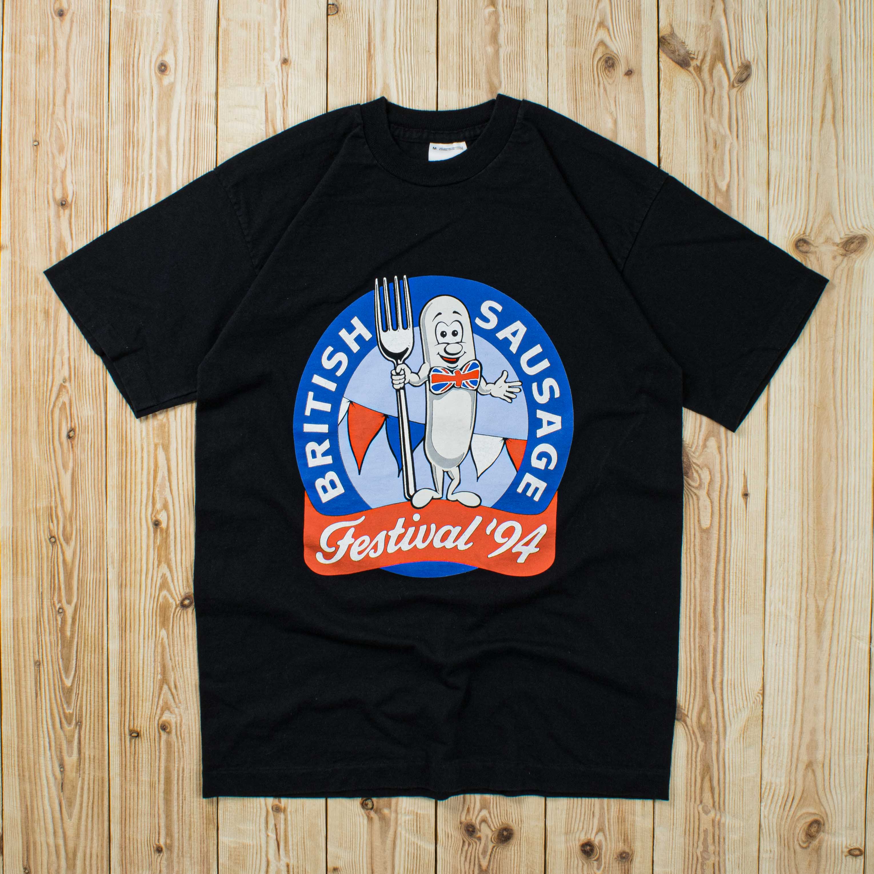 (S) 1994 British Sausage Festival T-Shirt