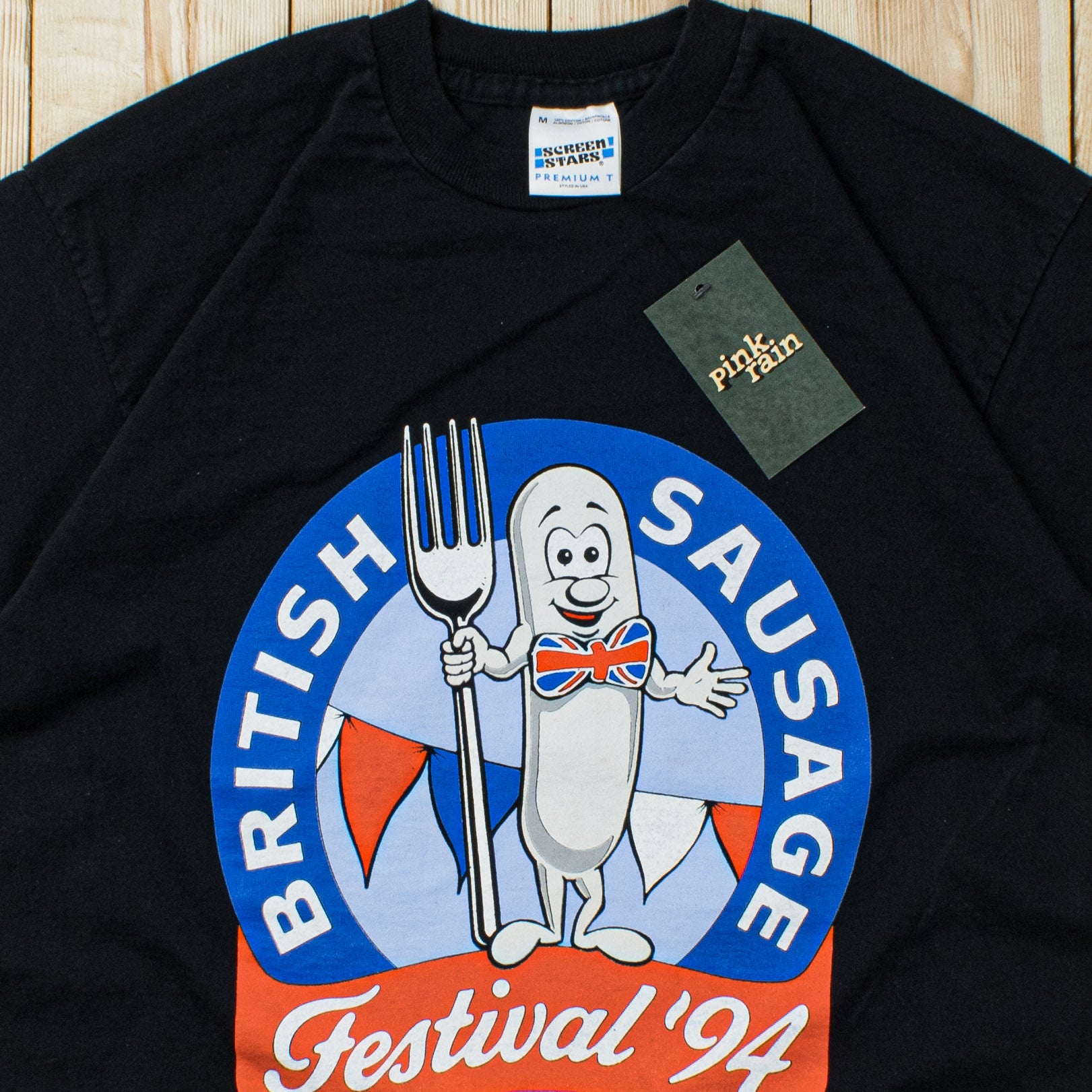 (S) 1994 British Sausage Festival T-Shirt