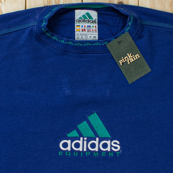 (M) Vintage Adidas Equipment Embroidered Sweatshirt