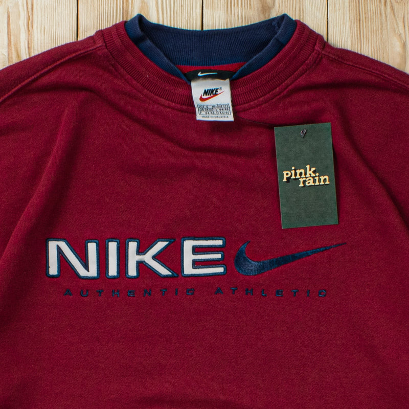 (S) Vintage Nike Authentic Embroidered Sweatshirt