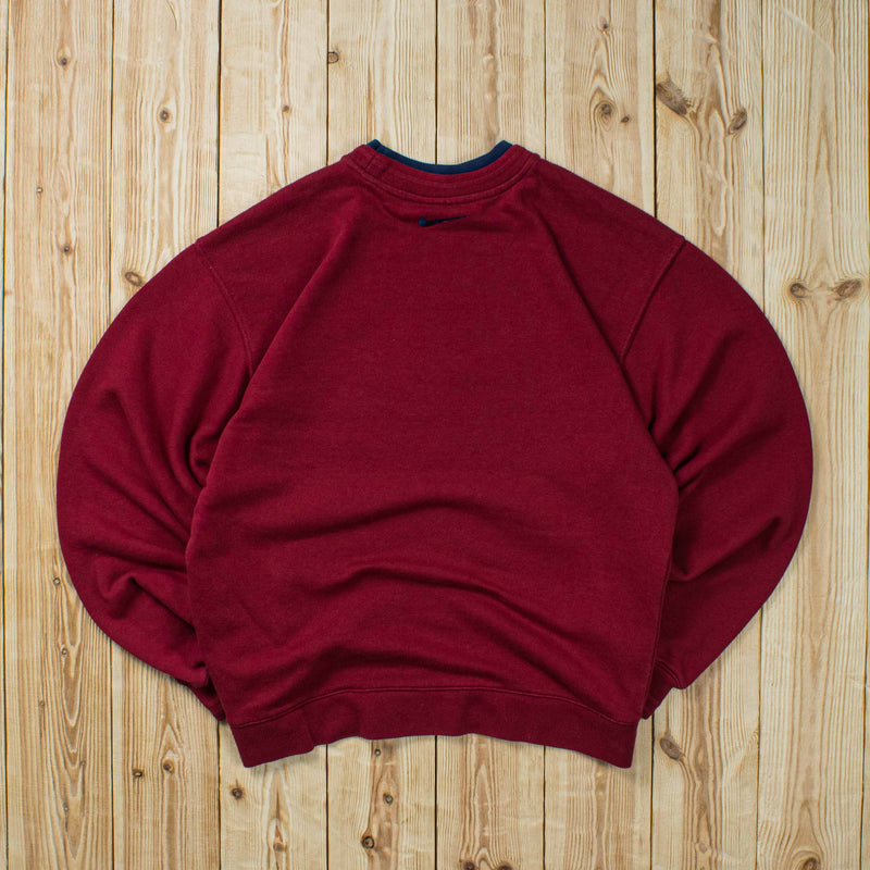 (S) Vintage Nike Authentic Embroidered Sweatshirt