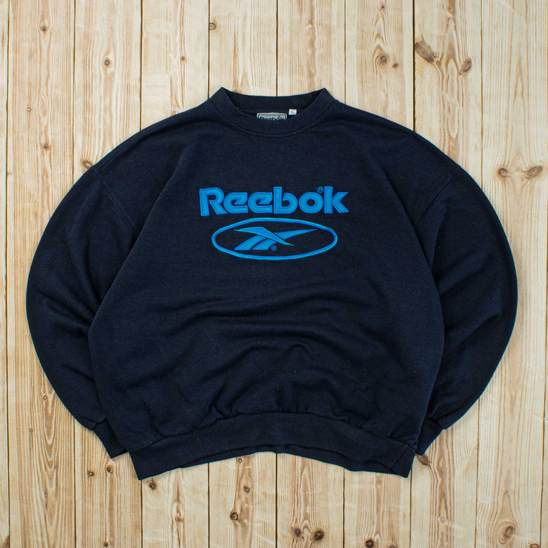 (L) Vintage Reebok Embroidered Sweatshirt