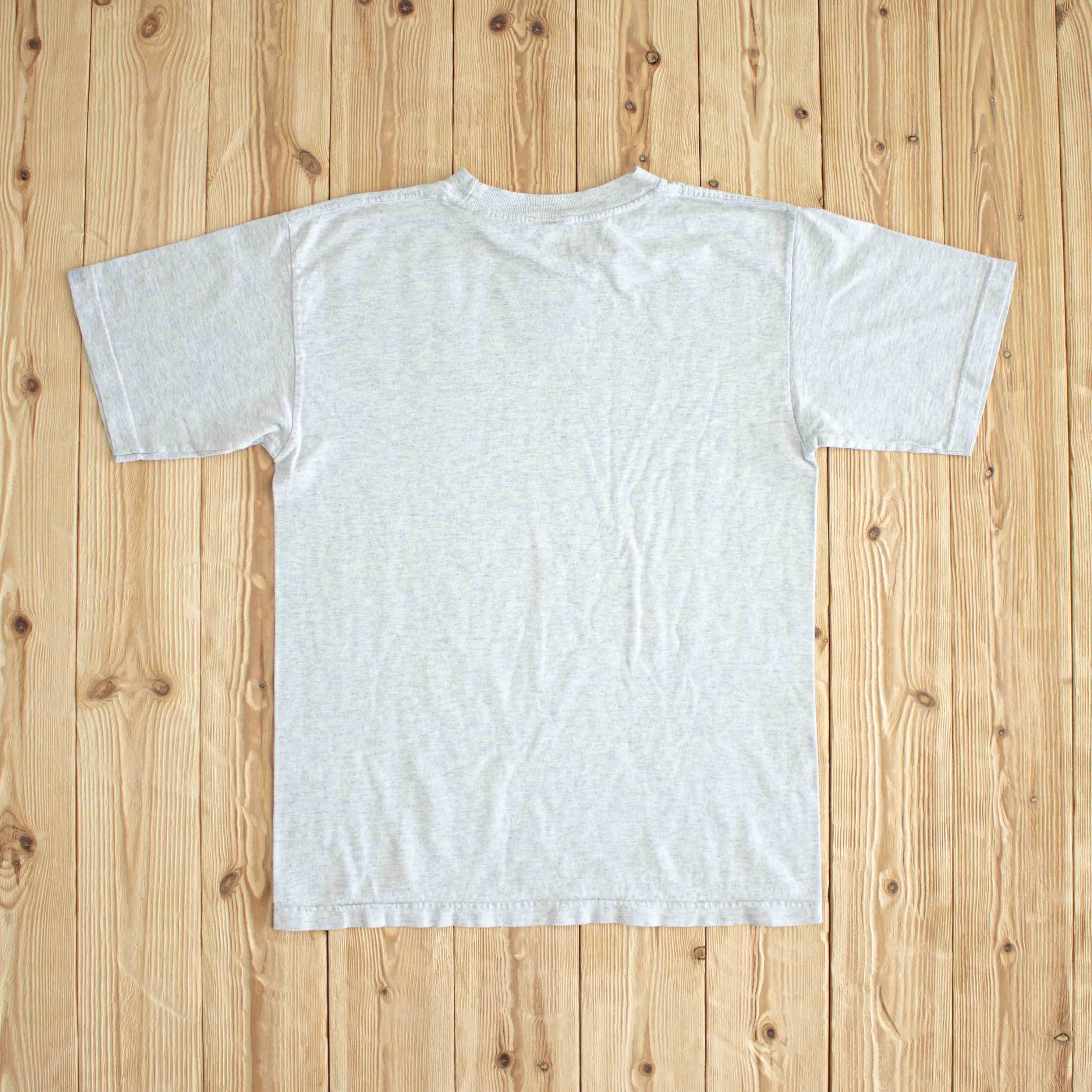 (S/M) Tasmanian Devil Football Vintage T-Shirt Gray