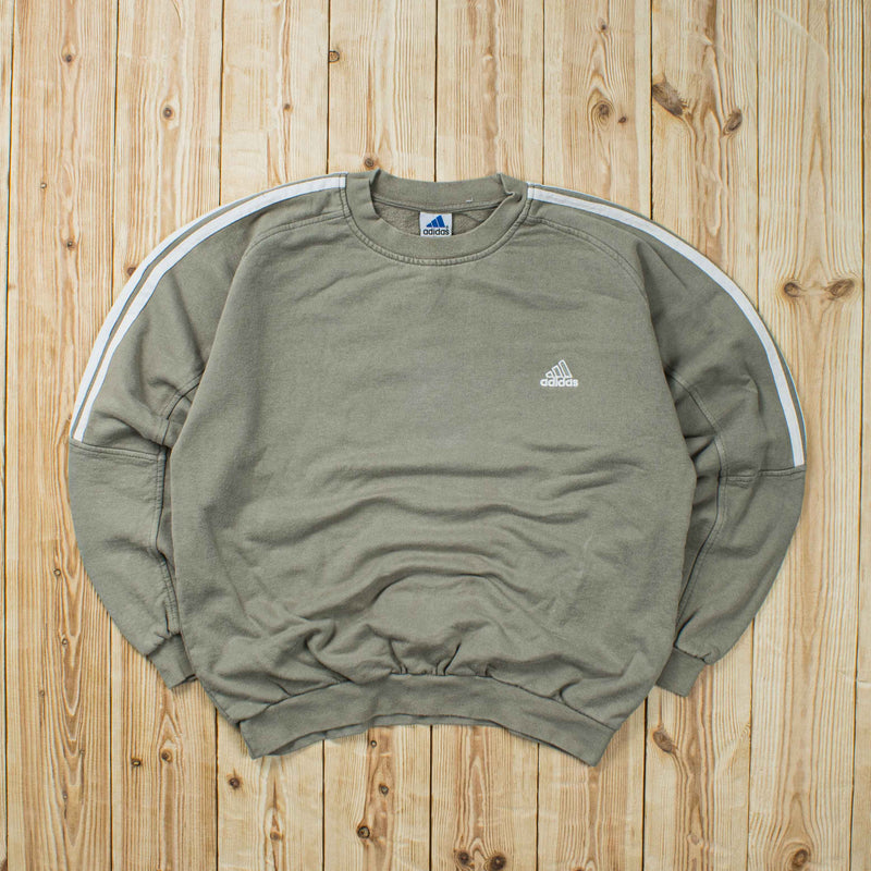 (M) Vintage Adidas Essential Embroidered Sweatshirt
