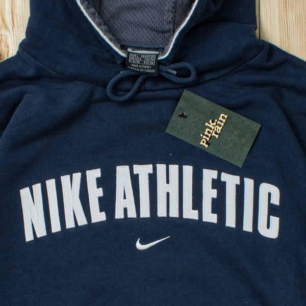 (L) Vintage Nike Athletic Embroidered Hoodie