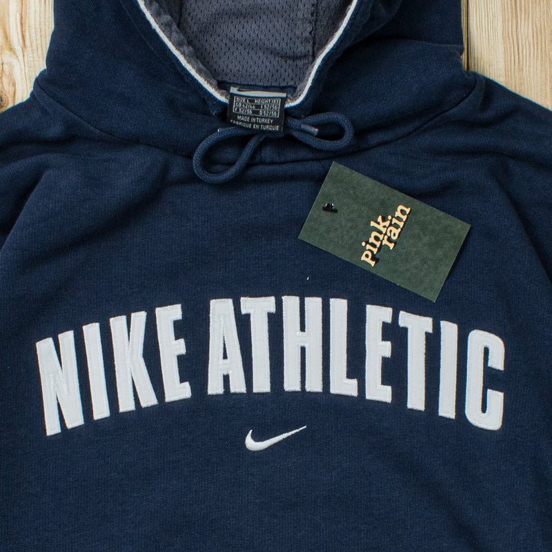(L) Vintage Nike Athletic Embroidered Hoodie
