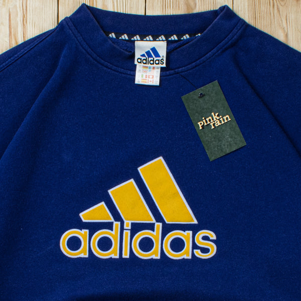(L) Vintage Adidas Logo Embroidered Sweatshirt