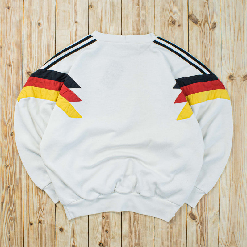 (M) Vintage Adidas Deutscher Fussball-Bund Germany Embroidered Sweatshirt