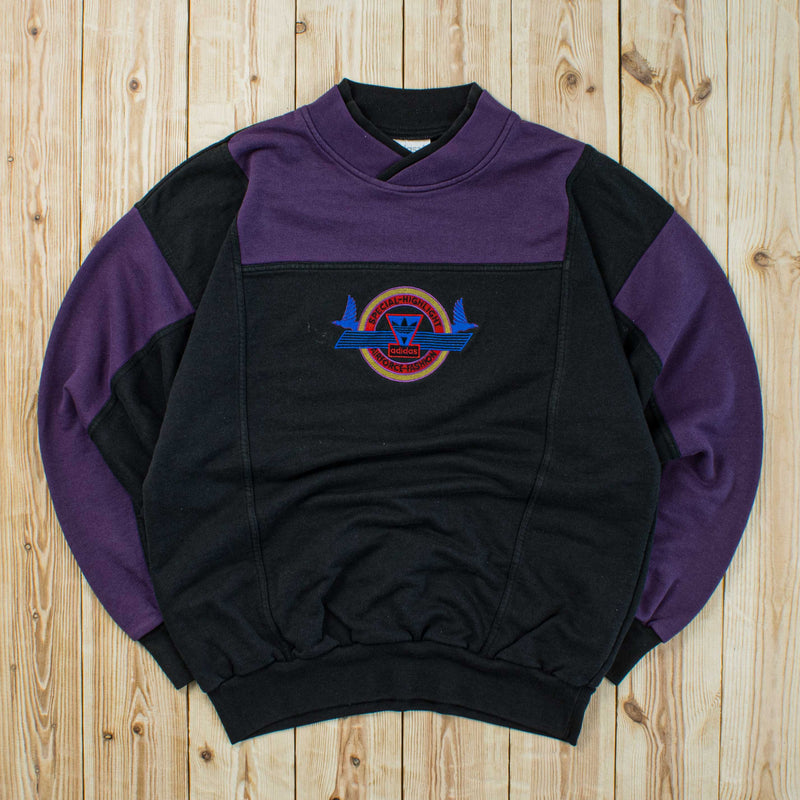 (M) Vintage Adidas Air Force Fashion Embroidered Sweatshirt