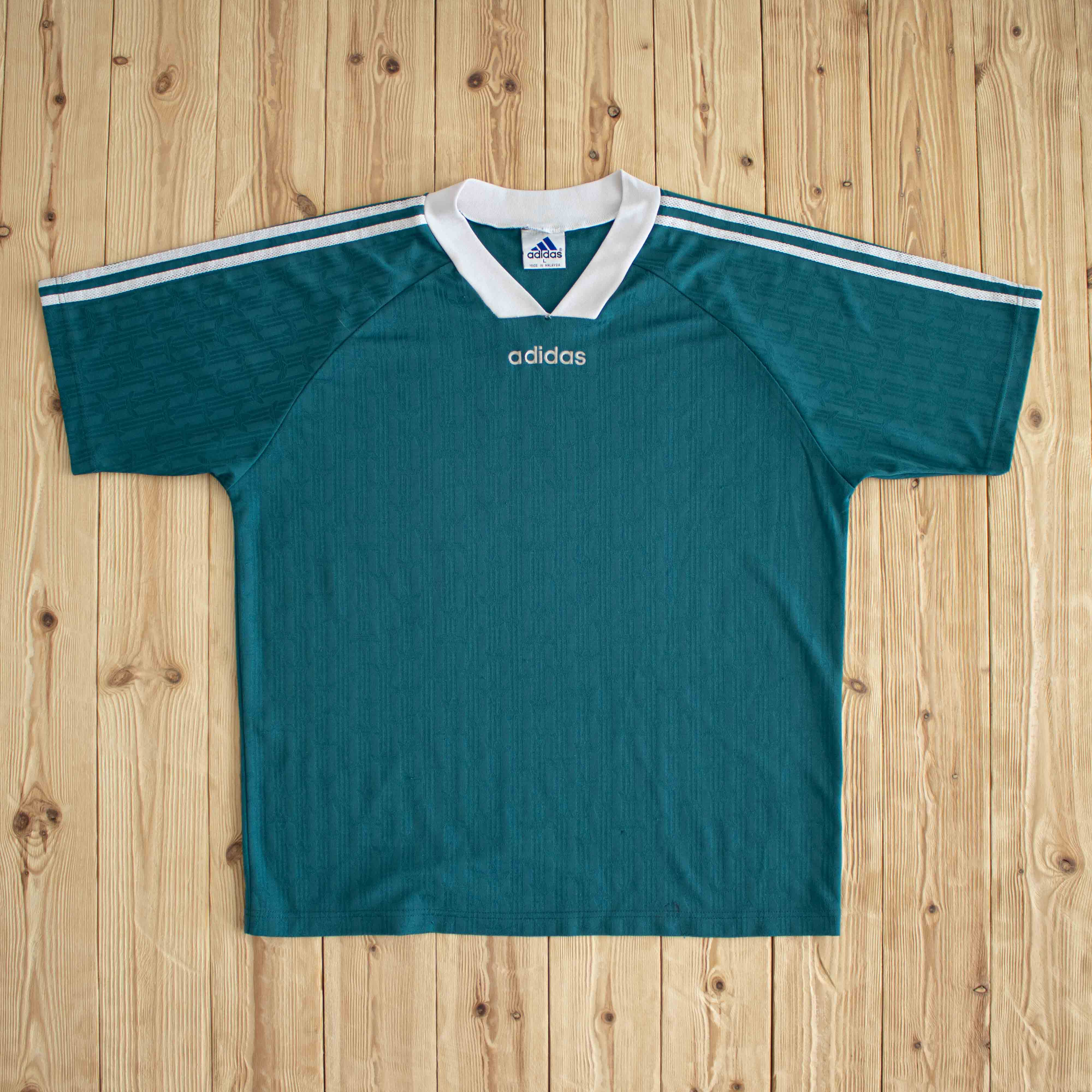(L/XL) Adidas Vintage T-Shirt Green