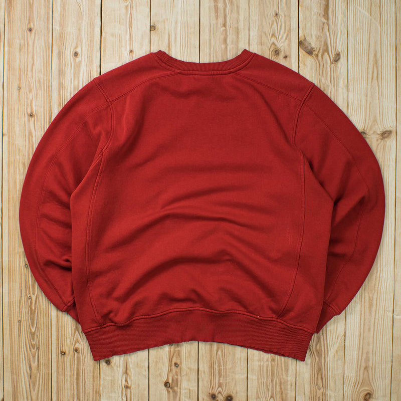 (L) Vintage Nike Swoosh Embroidered Sweatshirt