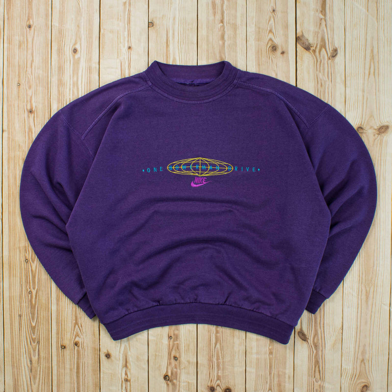 (M) Vintage Nike One Bowerman Drive Embroidered Sweatshirt