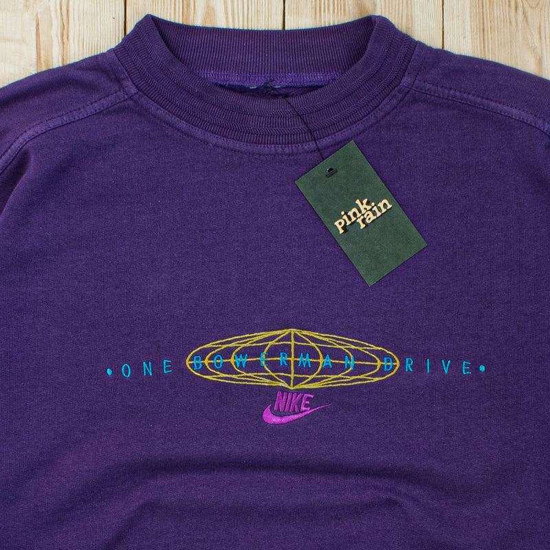 (M) Vintage Nike One Bowerman Drive Embroidered Sweatshirt
