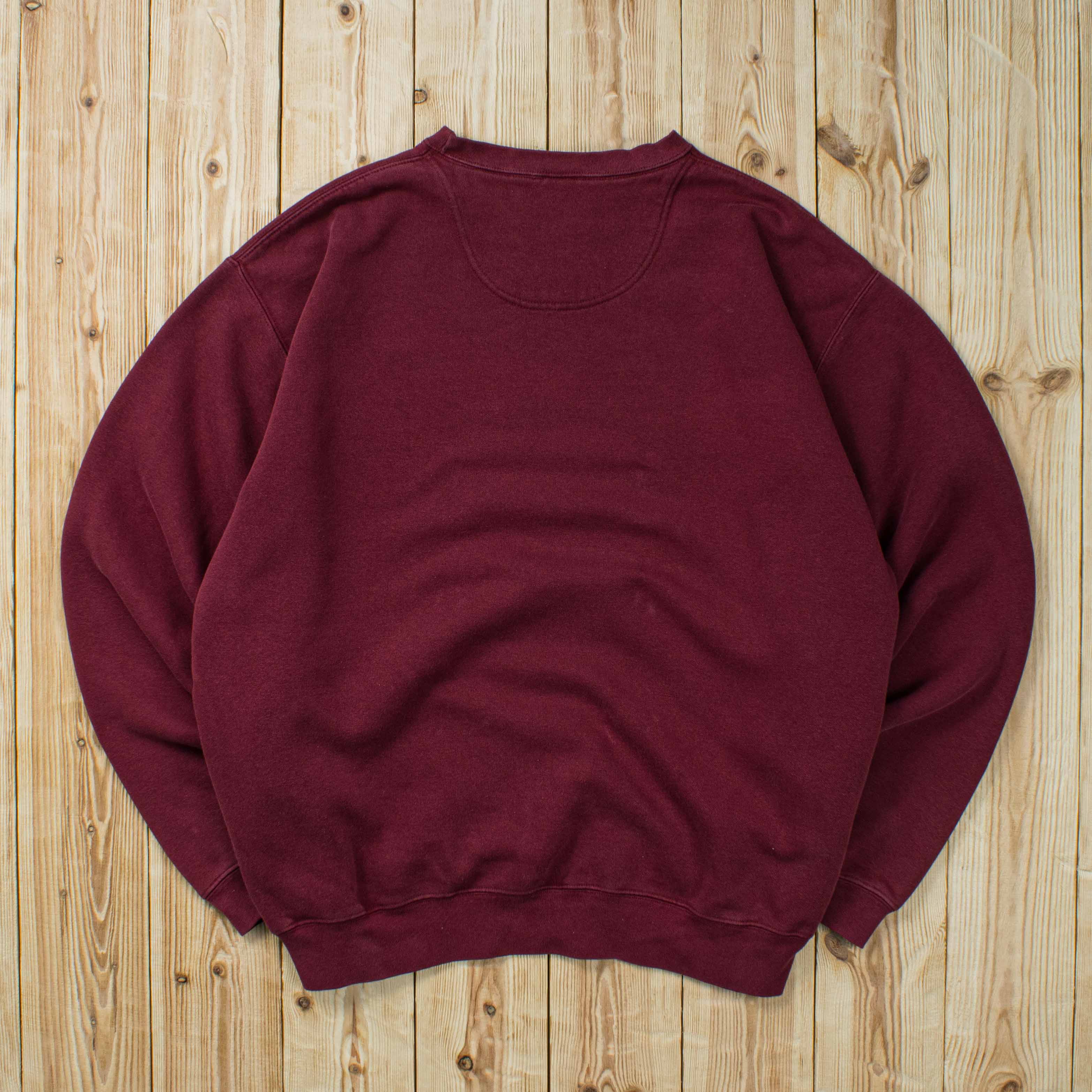 (XL) Vintage Nike Center Swoosh Embroidered Sweatshirt
