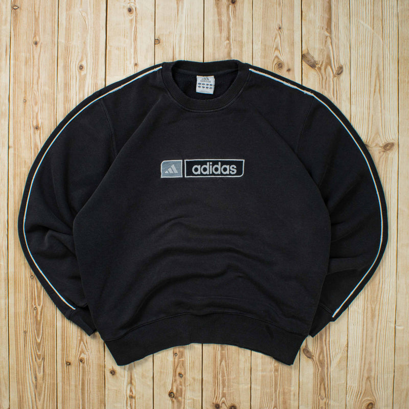 (L) Vintage Adidas Embroidered Sweatshirt