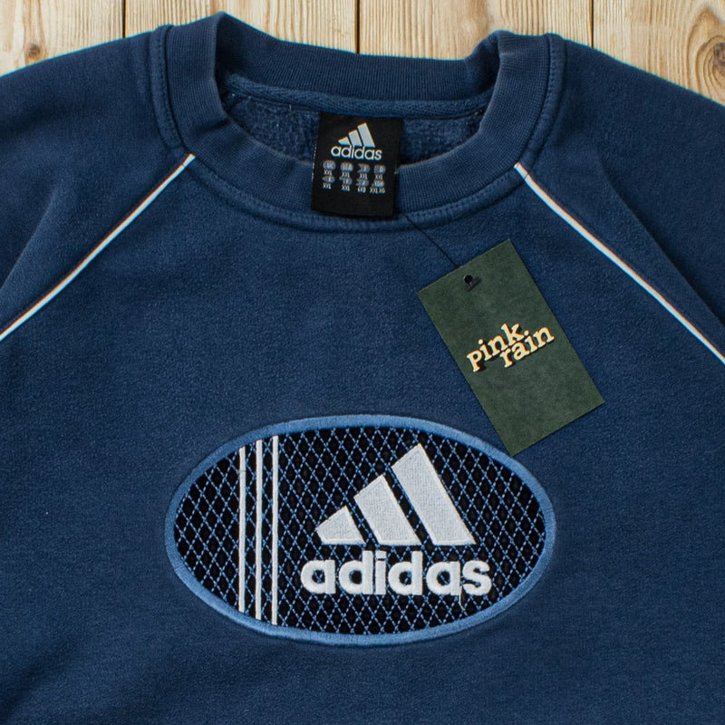 (XL) Vintage Adidas Embroidered Sweatshirt