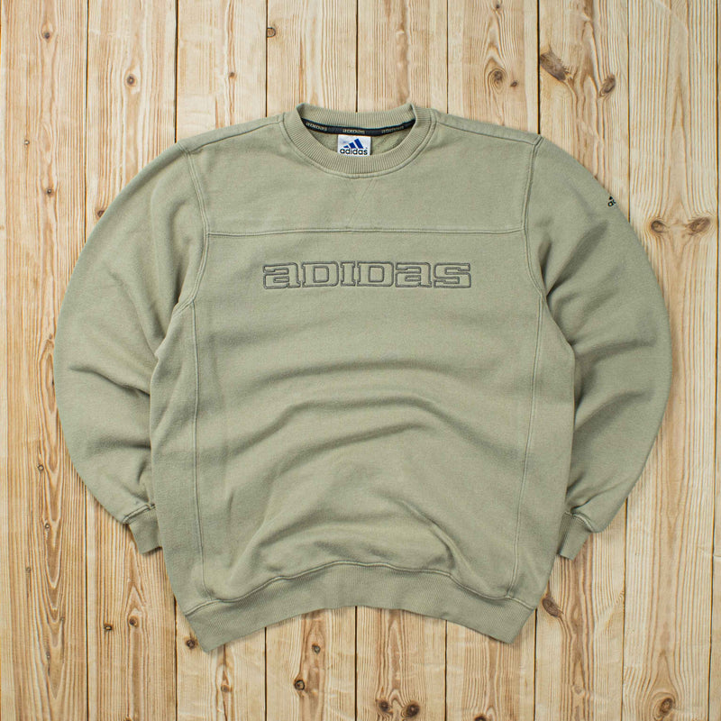 (S) Vintage Adidas Embroidered Sweatshirt