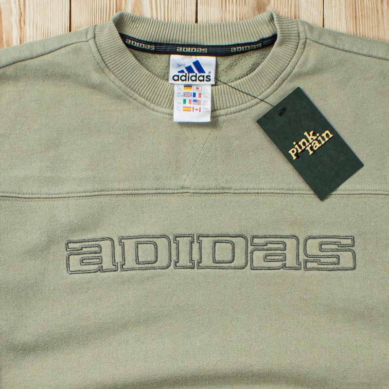 (S) Vintage Adidas Embroidered Sweatshirt