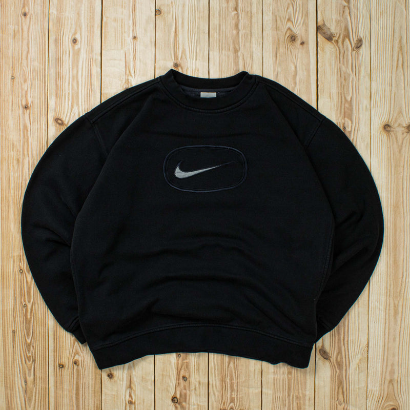 (M) Vintage Nike Swoosh Embroidered Sweatshirt