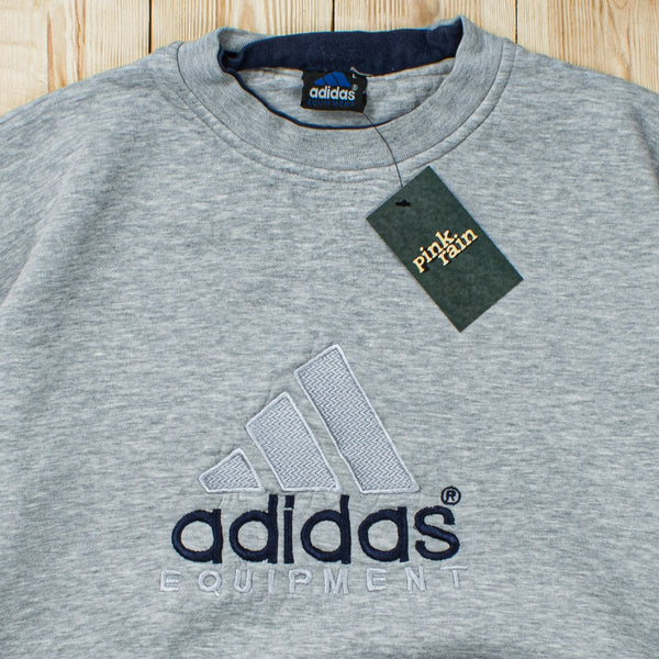 (M) Vintage Adidas Equipment Embroidered Sweatshirt