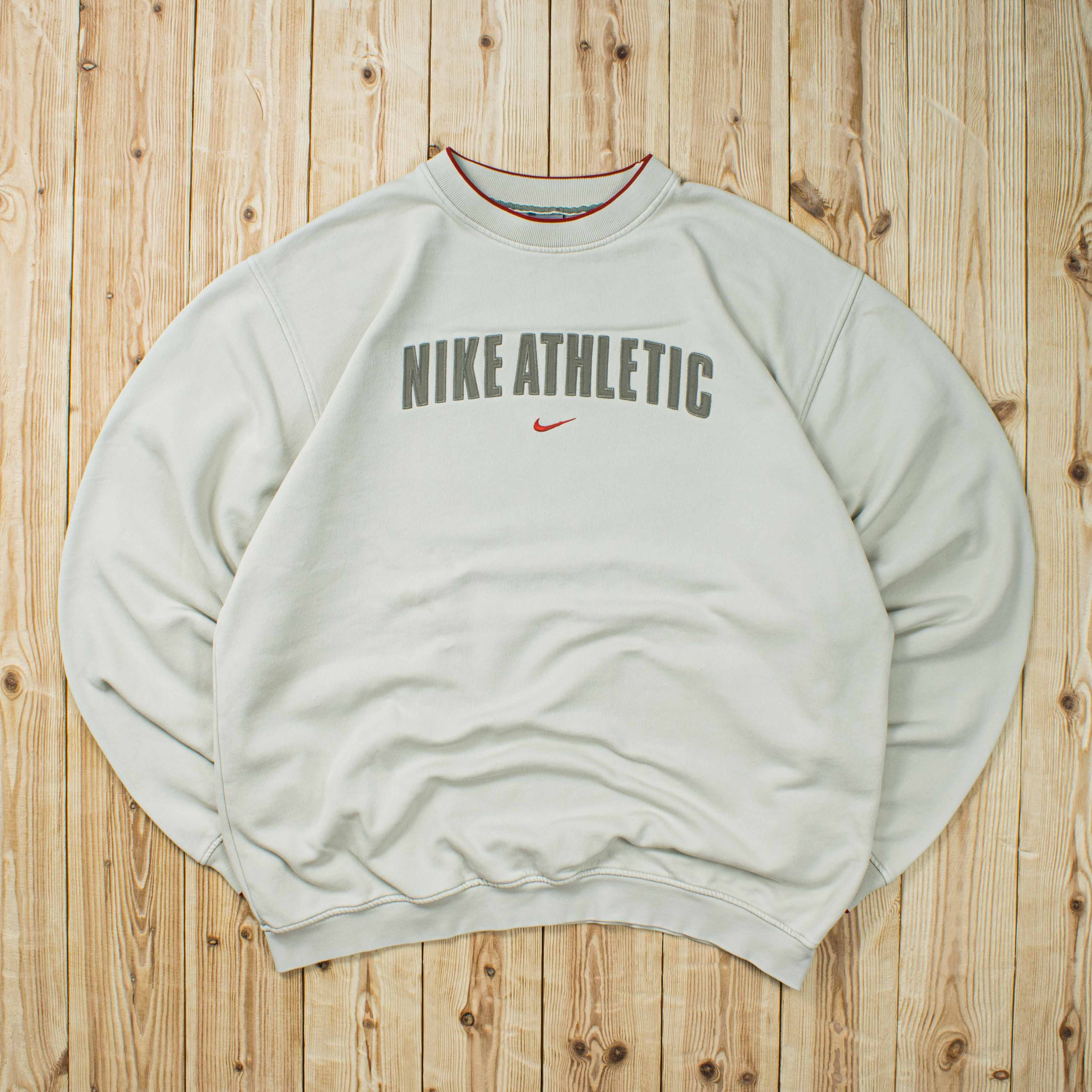 (XL) Vintage Nike Athletic Embroidered Sweatshirt