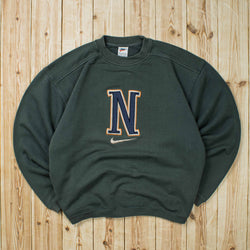 (L) Vintage Nike Swoosh Embroidered Sweatshirt
