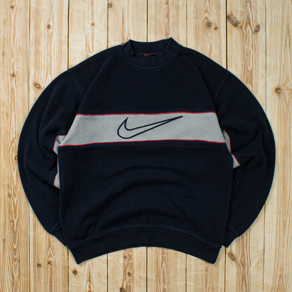 (S) Vintage Nike Swoosh Embroidered Sweatshirt