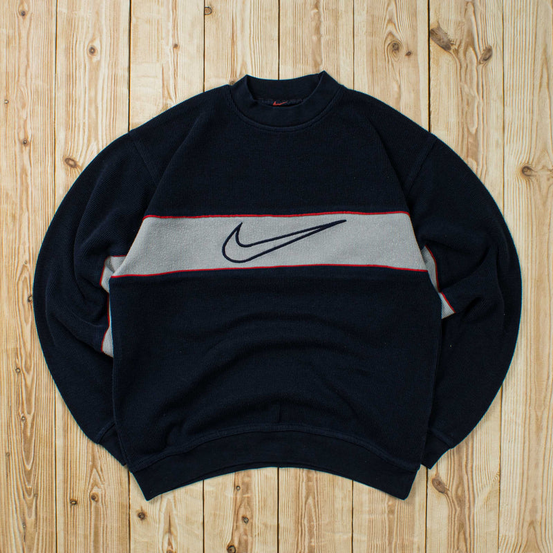 (S) Vintage Nike Swoosh Embroidered Sweatshirt