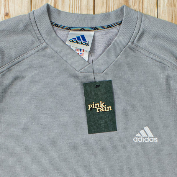 (L) Vintage Adidas Essential Embroidered Sweatshirt