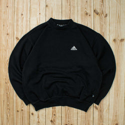 (M) Vintage Adidas Essential Embroidered Sweatshirt