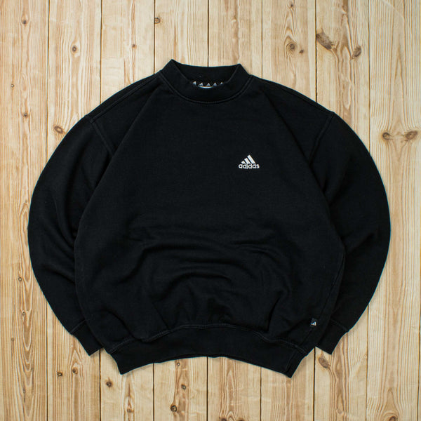 (M) Vintage Adidas Essential Embroidered Sweatshirt
