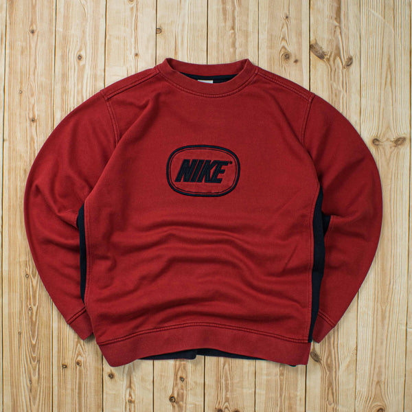 (M) Vintage Nike Spell Out Embroidered Sweatshirt