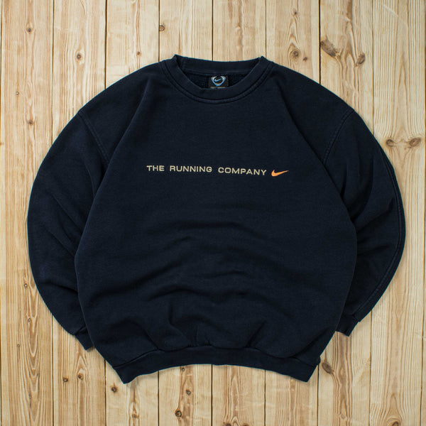 (L) Vintage Nike The Running Company Embroidered Sweatshirt
