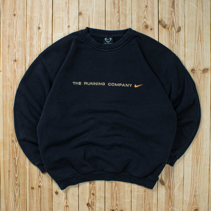 (L) Vintage Nike The Running Company Embroidered Sweatshirt