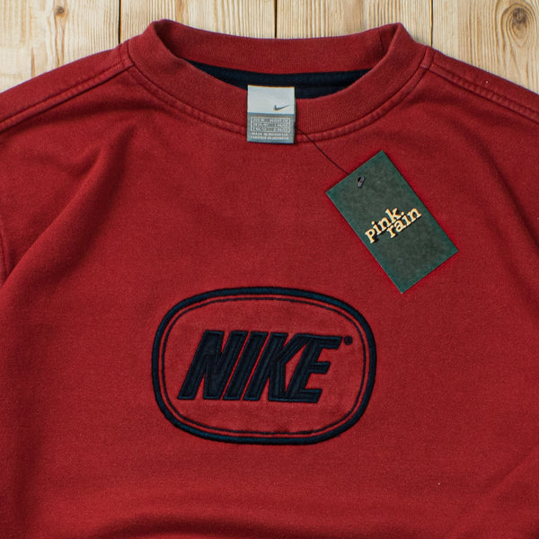 (M) Vintage Nike Spell Out Embroidered Sweatshirt