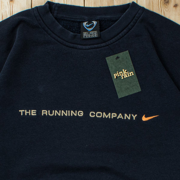 (L) Vintage Nike The Running Company Embroidered Sweatshirt