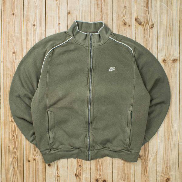 (L) Vintage Nike Essential Embroidered Full-Zip Sweatshirt