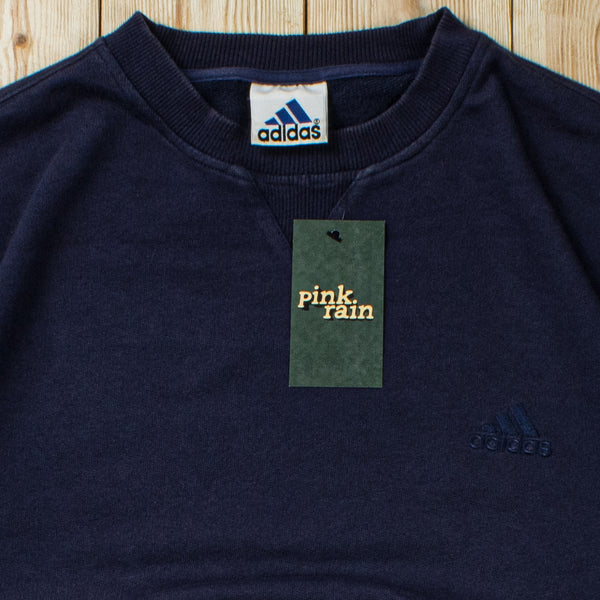 (L) Vintage Adidas Essential Embroidered Sweatshirt